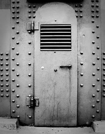 Red Door (b/w)